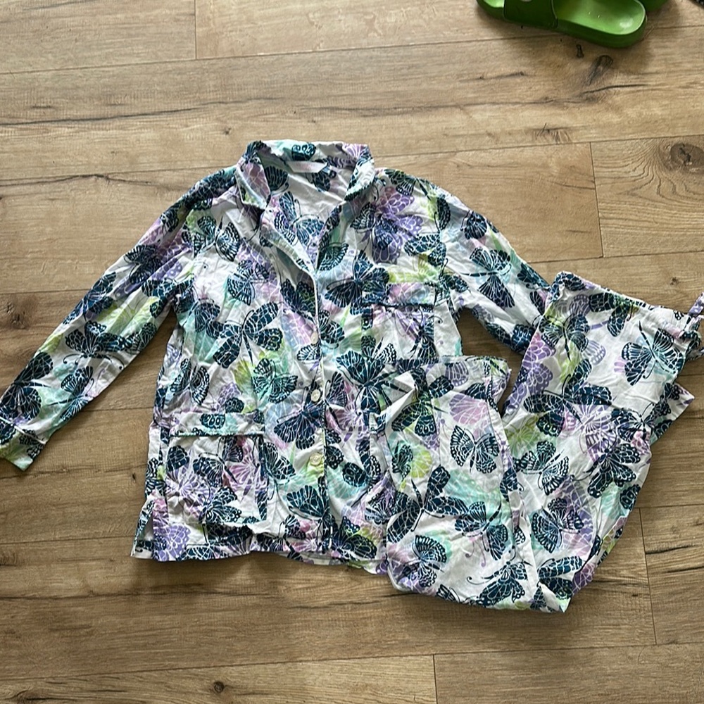 Victorias Secret Butterfly Pajama set XS NWOT